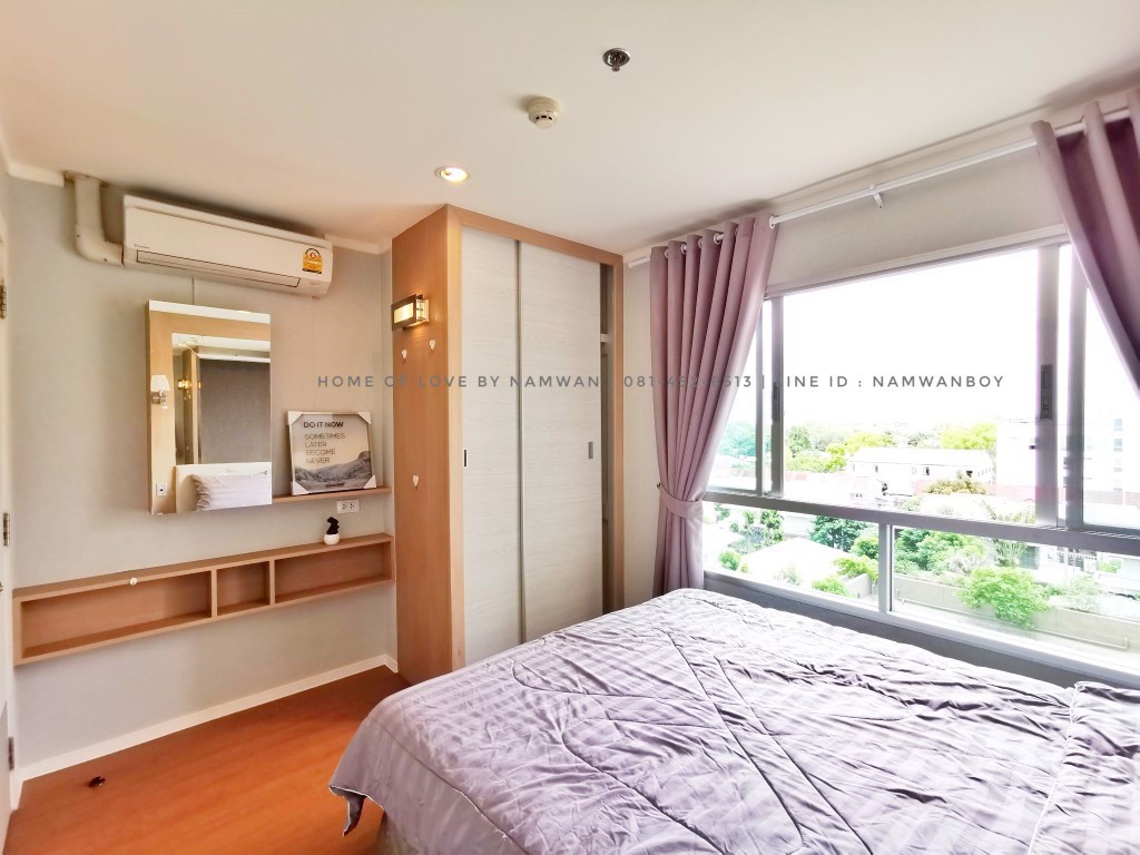 ให้เช่า-ลุมพินี-พาร์ค-รัตนาธิเบศร์-งามวงศ์วาน-ห้องมุม-แปลนพิเศษ-36-ตรม-เฟอร์built-in-สวย