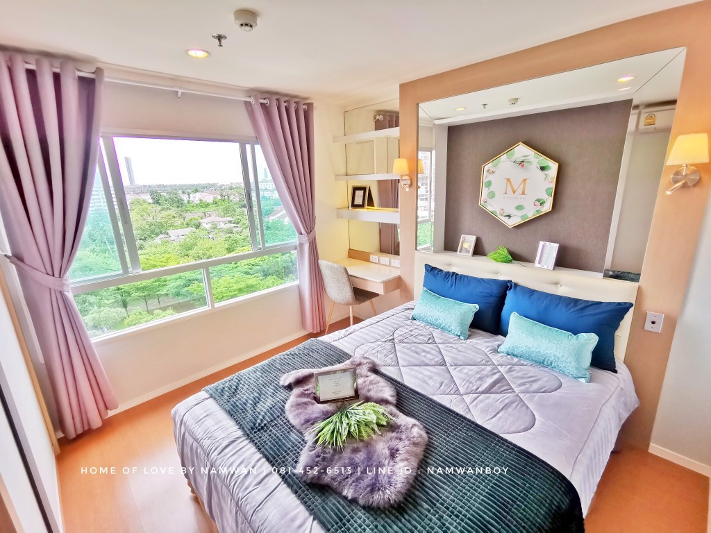 💥โปรจัดหนัก💥-ให้เช่า-ลุมพินี-พาร์ค-รัตนาธิเบศร์-งามวงศ์วาน-ห้องมุม-34-ตรม-ชั้น-8-วิวโล่ง