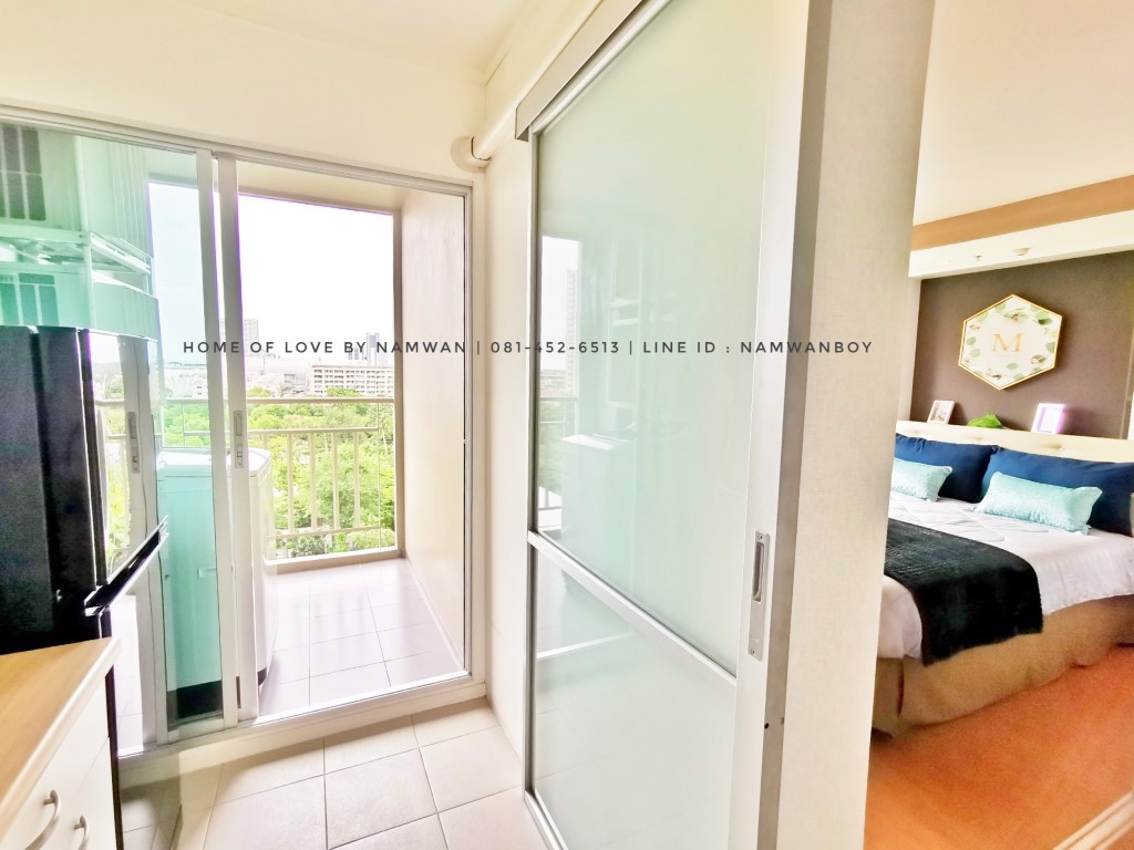 💥โปรจัดหนัก💥-ให้เช่า-ลุมพินี-พาร์ค-รัตนาธิเบศร์-งามวงศ์วาน-ห้องมุม-34-ตรม-ชั้น-8-วิวโล่ง