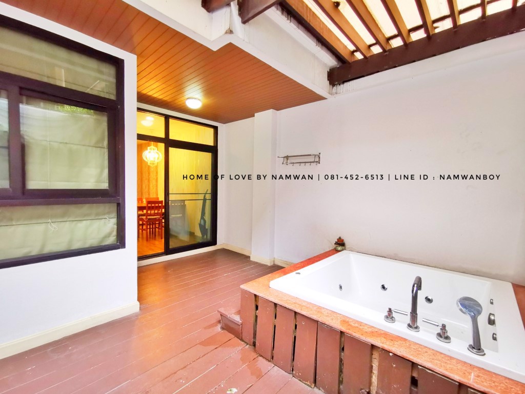 ให้เช่า-บ้านนวธารา-เกษตร-นวมินทร์-2-ห้องนอน-ตึก-d-ระเบียงติดสระว่ายน้ำ-ราคาสุดคุ้ม