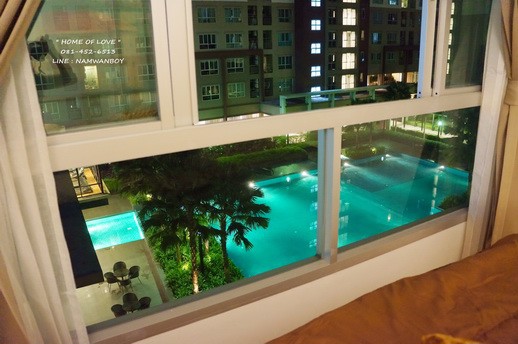 ให้เช่า-ลุมพินี-เพลส-รัชโยธิน-ห้องสวยอลังดั่งต้องมนต์สะกด-ดื่มด่ำวิวสระได้จากที่นอนของคุณ