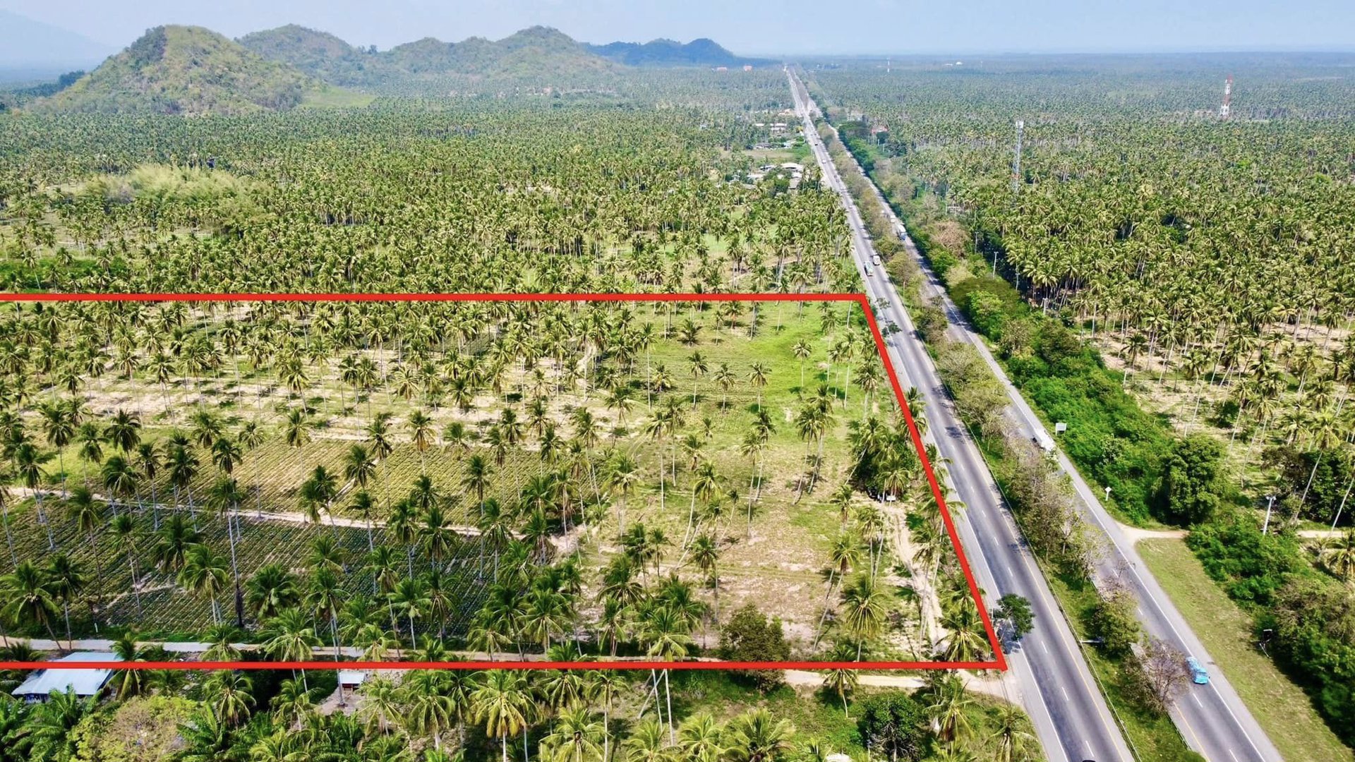 ขายด่วน-ที่ดินติดถนนเพชรเกษม-ทับสะแก