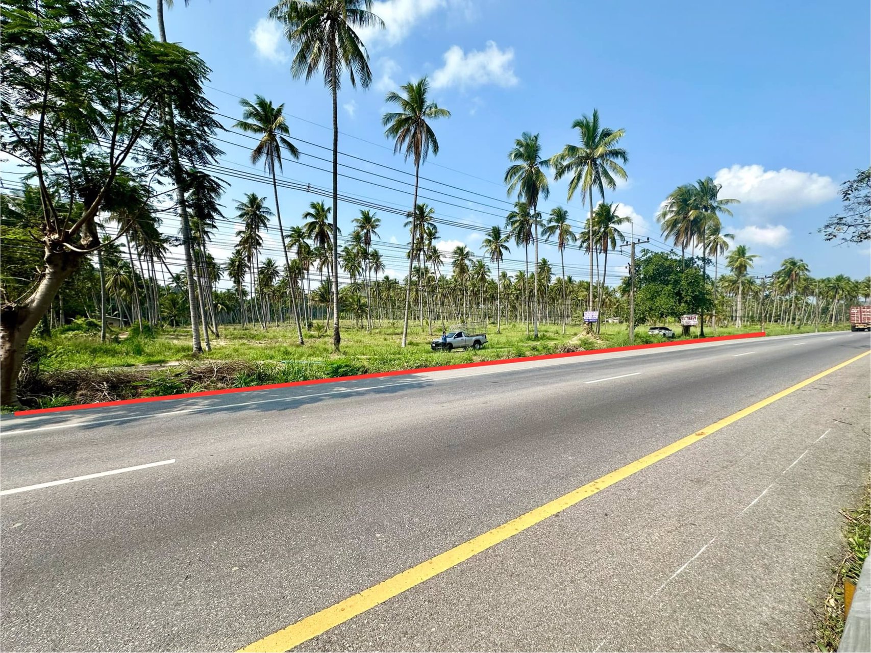 ขายด่วน-ที่ดินติดถนนเพชรเกษม-ทับสะแก