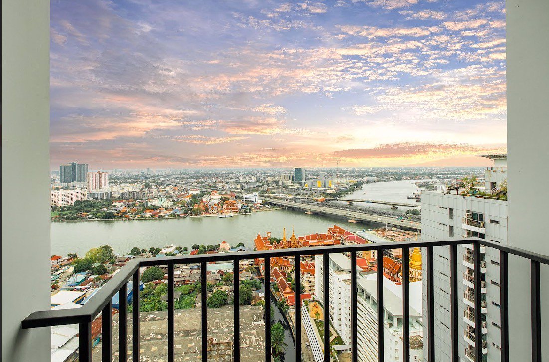 ขายคอนโดวิวโค้งแม่น้ำเจ้าพระยา-แชปเตอร์-วัน-โฟลว์-บางโพ-1bed-ใกล้ทางด่วนฯศรีรัช-และรถไฟฟ้าmrtบางโพ