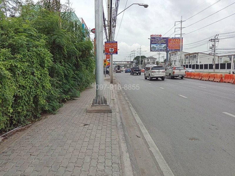 ให้เช่าที่ดิน-1-ไร่-ริมถนนติวานนท์-ทำเลดี-ใกล้ทางเข้าเมืองทองธานี