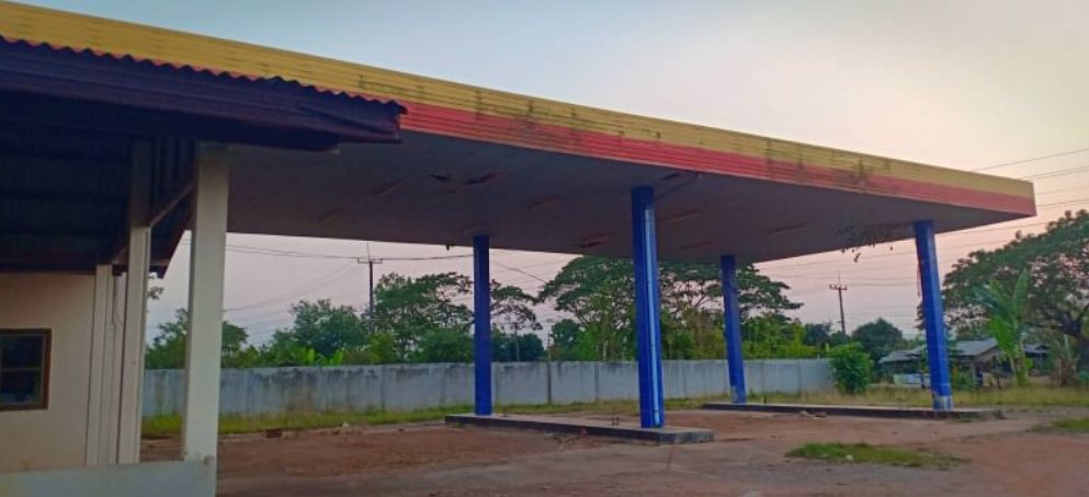 ขายด่วนๆกิจการปั้มน้ำมัน-พร้อมบ้าน3ห้องนอน3ห้องน้ำ