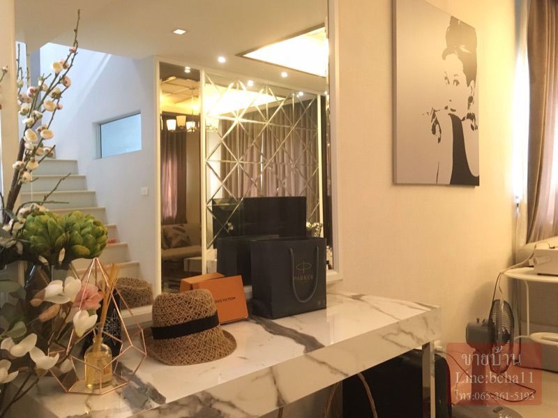 ขายทาวน์โฮม2ชั้น-มบพฤกษาวิลล์96-เพิ่มสิน-สายไหม-ตกแต่งพร้อมอยู่-