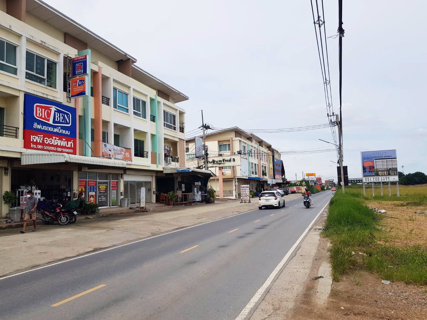 ให้เช่า-อาคารพาณิชย์-ติดถนน-ใกล้ตลาด-ตกแต่งพร้อมเฟอร์-แอร์-เครื่องใช้ไฟฟ้า-รังสิต-ลำลูกกา-คลอง-4