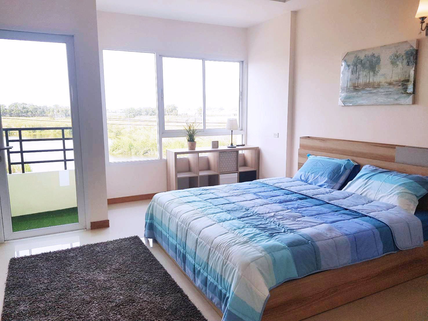 ให้เช่า-อาคารพาณิชย์-ติดถนน-ใกล้ตลาด-ตกแต่งพร้อมเฟอร์-แอร์-เครื่องใช้ไฟฟ้า-รังสิต-ลำลูกกา-คลอง-4