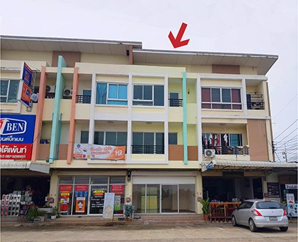 ให้เช่า-อาคารพาณิชย์-ติดถนน-ใกล้ตลาด-ตกแต่งพร้อมเฟอร์-แอร์-เครื่องใช้ไฟฟ้า-รังสิต-ลำลูกกา-คลอง-4