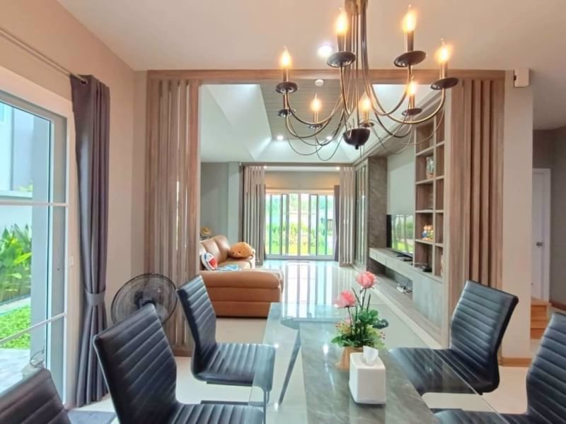 ขายบ้านสวยพร้อมอยู่-ในหมู่บ้านแสนสราญโครงการล่าสุด-north-view-อหางดง-เชียงใหม่