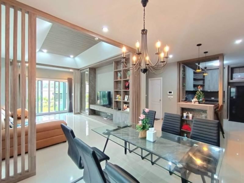 ขายบ้านสวยพร้อมอยู่-ในหมู่บ้านแสนสราญโครงการล่าสุด-north-view-อหางดง-เชียงใหม่