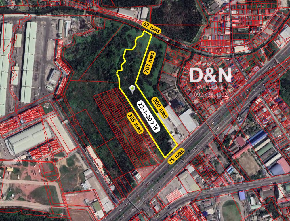 ขาย-ที่ดิน-22-ไร่-ติดถนนพระราม2-ข้างตลาดทะเลไทย-ขายถูกใกล้เคียงราคาประเมิน