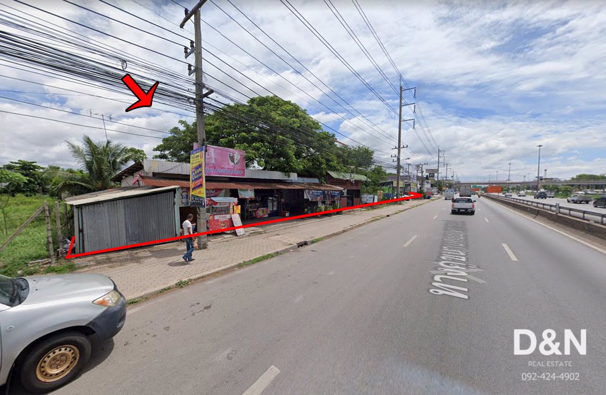 ขาย-ที่ดิน-22-ไร่-ติดถนนพระราม2-ข้างตลาดทะเลไทย-ขายถูกใกล้เคียงราคาประเมิน