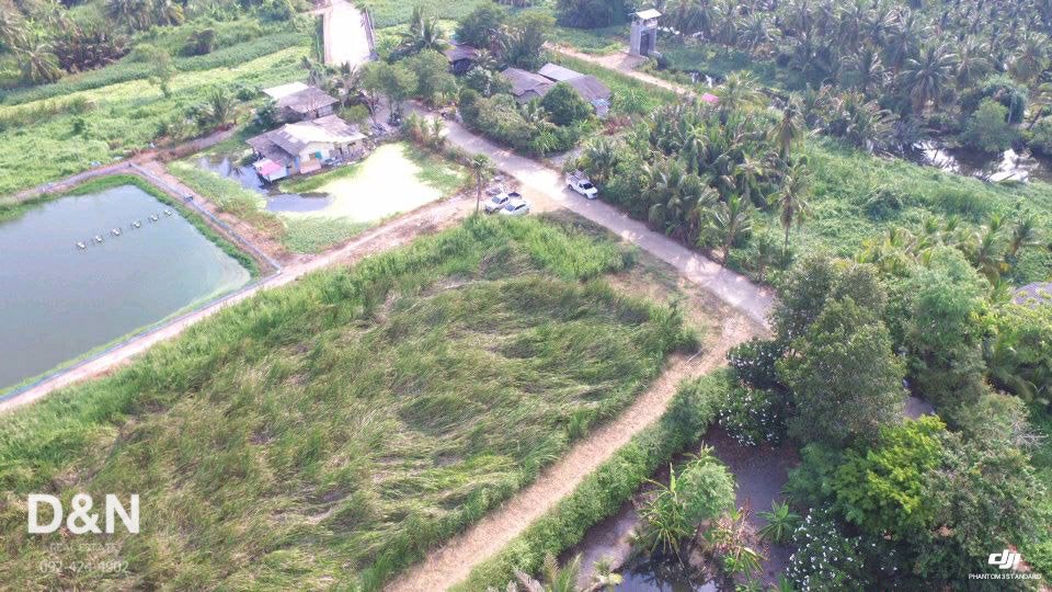 ขาย-ที่ดิน-6-ไร่-ติดคลองดำเนินฯ-บ้านแพ้ว-ใกล้ประตูน้ำบางยาง-ถมแล้วบางส่วน