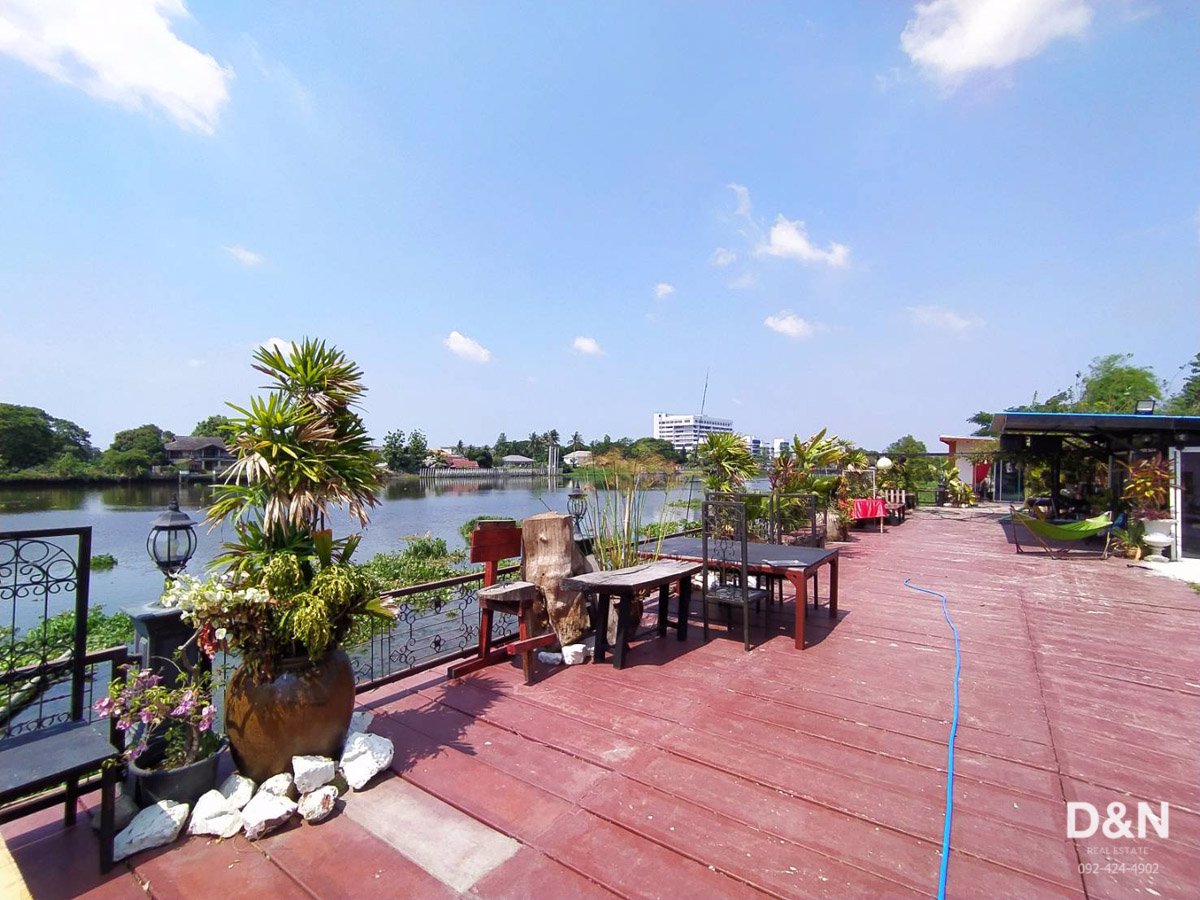 ขาย-ที่ดิน-3-ไร่ครึ่ง-ริมแม่น้ำท่าจีน-กระทุ่มแบน-สมุทรสาคร-เหมาะทำที่พัก-สวนอาหาร