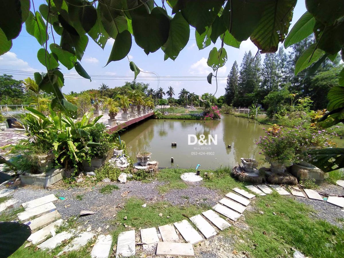 ขาย-ที่ดิน-3-ไร่ครึ่ง-ริมแม่น้ำท่าจีน-กระทุ่มแบน-สมุทรสาคร-เหมาะทำที่พัก-สวนอาหาร