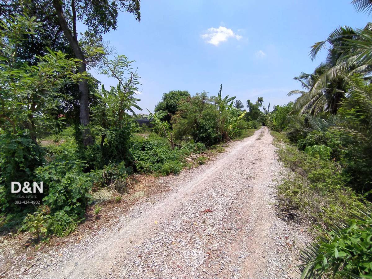 ขาย-ที่ดิน-10-ไร่-ริมแม่น้ำท่าจีน-กระทุ่มแบน-สมุทรสาคร-แปลงร่องสวนผลไม้-ทำเขื่อนแล้ว