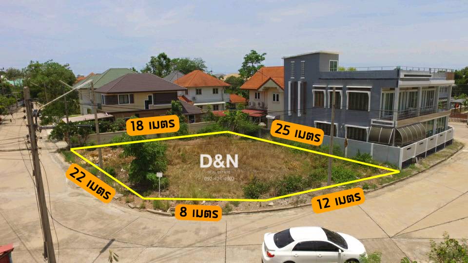 ขาย-ที่ดินแปลงมุม-หมู่บ้านมหาชัยเมืองทอง-สมุทรสาคร-ถมแล้ว-ขายถูกต่ำกว่าประเมิน