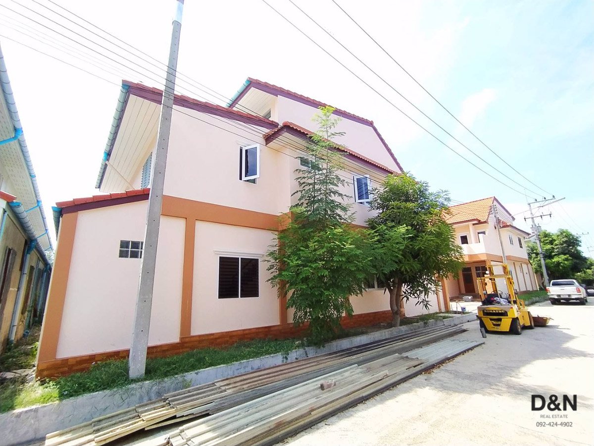 ขาย-ทาวน์เฮ้าส์-บ้านอิฐสวย-สมุทรสาคร-สภาพใหม่มือ1-ต่อเติมพร้อมอยู่