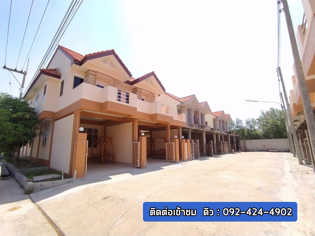 ขาย-ทาวน์เฮ้าส์-บ้านอิฐสวย-สมุทรสาคร-สภาพใหม่มือ1-ต่อเติมพร้อมอยู่