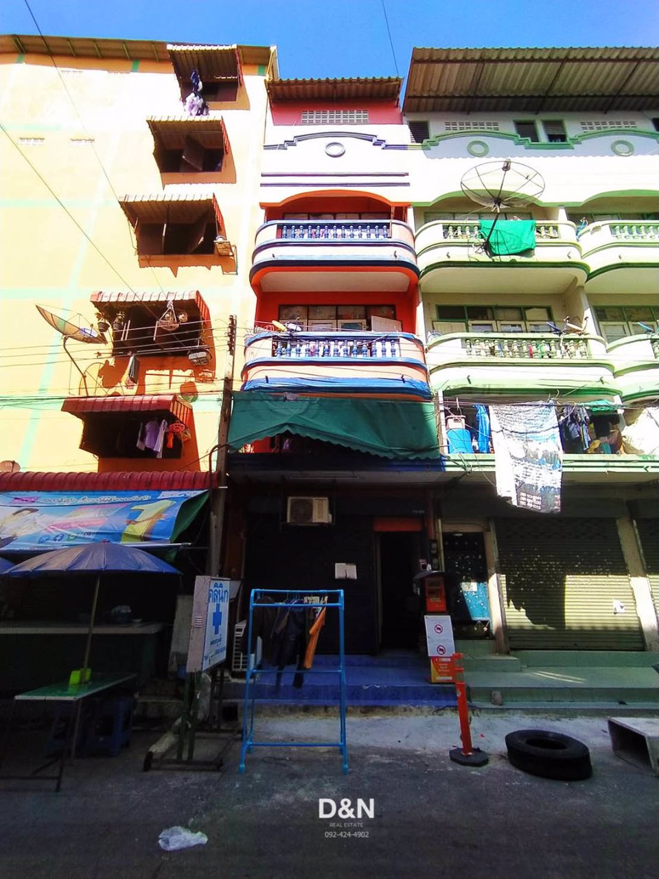 ขาย-ตึกแถว-กั้นห้องเช่า-ใกล้โรงงาน-ย่านคลองครุ-สมุทรสาคร-ได้ผลตอบแทนสูง