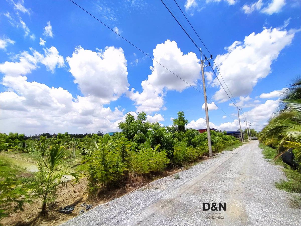 ขาย-ที่ดิน-2-งาน-บางยาง-กระทุ่มแบน-สมุทรสาคร-ติดถนนสาธารณะ-ไฟฟ้า-ประปา-เข้าถึง