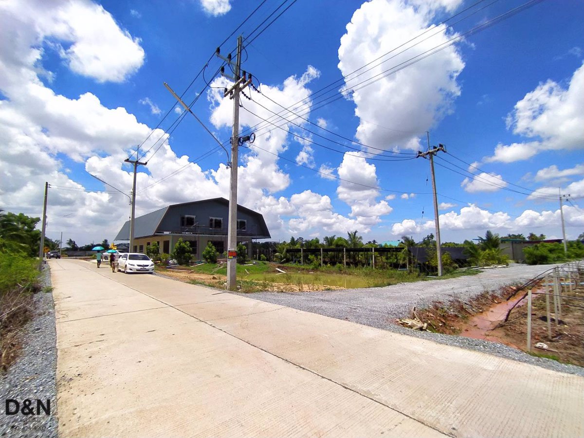 ขาย-ที่ดิน-2-งาน-บางยาง-กระทุ่มแบน-สมุทรสาคร-ติดถนนสาธารณะ-ไฟฟ้า-ประปา-เข้าถึง