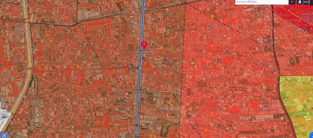 ขายที่ดินพร้อมสิ่งปลูกสร้างติดถนนรัชดาภิเษก