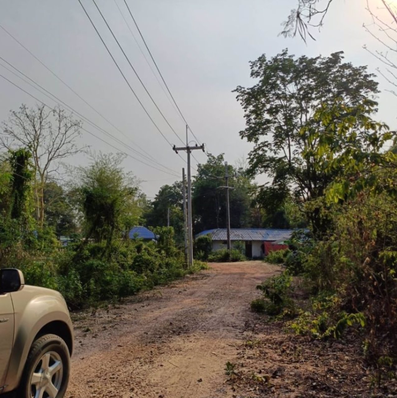 ขายที่ดินหลังร้านอาหารริมบึงโง้ง-2ไร่