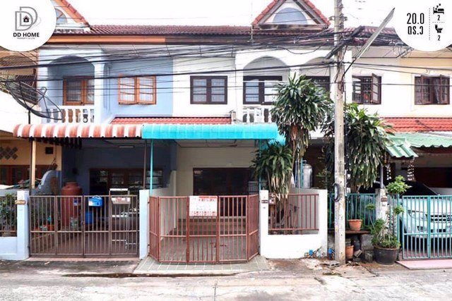dd00018-ขายทาวน์เฮ้าส์-หมู่บ้านซื่อตรง-รัตนาธิเบศร์-พื้นที่-20-ตรว-2-ห้องนอน-2-ห้องน้ำ