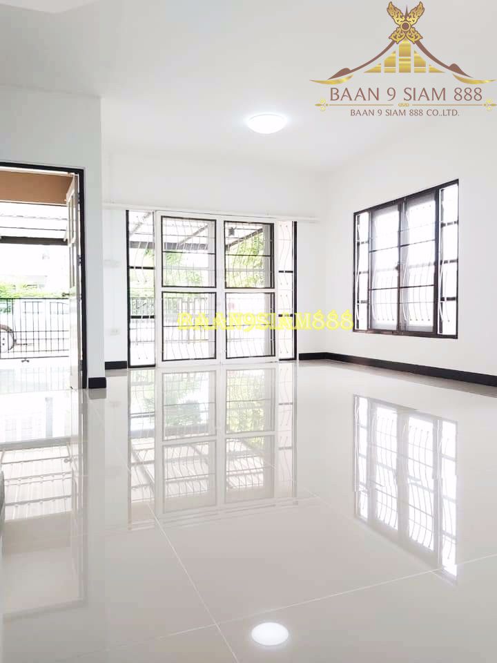 บ้านแฝด-หมู่บ้าน-พฤกษา19-หลังมุม