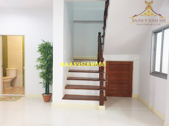 ทาวน์เฮ้าส์-2ชั้น-หมู่บ้านเปี่ยมสุข-ปากเกร็ด