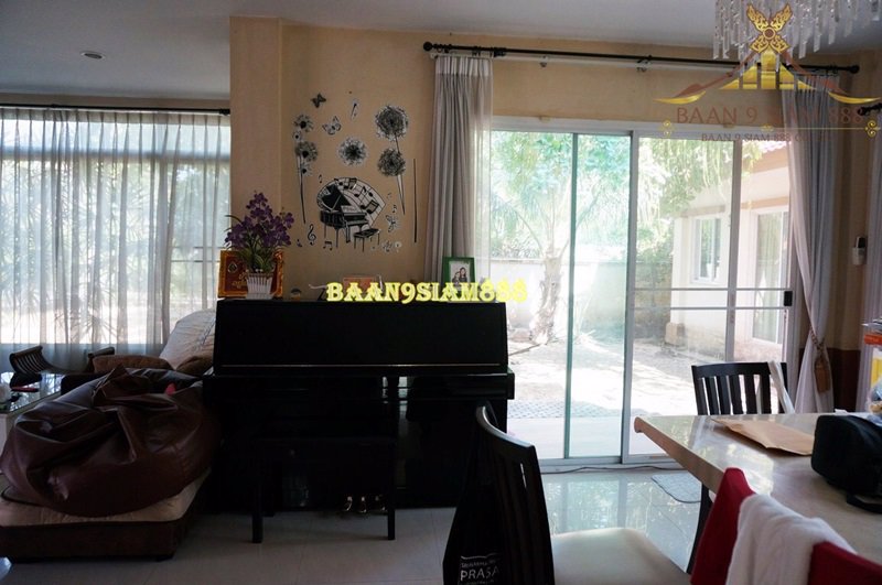 บ้านเดี่ยว-หมู่บ้าน-ลัดดารมย์-หลังริม-