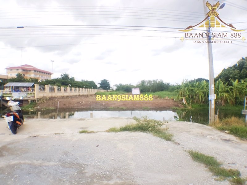 ที่ดิน-200ตรว-เลียบคลองบางไผ่