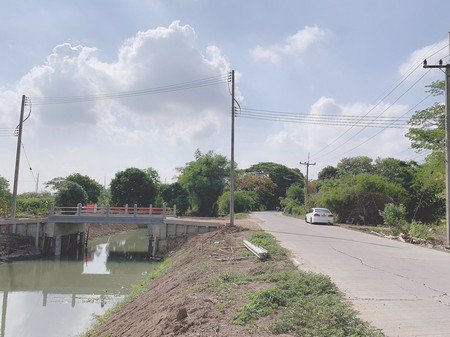 ที่ดินพร้อมสร้างบ้าน-18แปลง-แยกฉโนด-น้ำ-ไฟ-ถนนคอนกรีต-มีครบ-จปทุมธานี