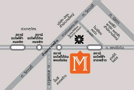 คอนโดเอ็ม-ลาดพร้าว-ติดbtsห้าแยกลาดพร้าว-ใกล้mrtพหลโยธิน-32ตรม-ชั้น20