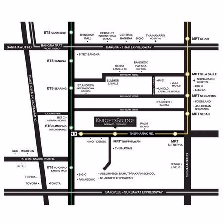 ขายดาวน์คอนโดไนท์บริดจ์สุขุมวิท-เทพารักษ์