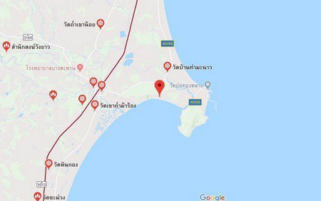 ขายที่ดินติดทะเลสวยๆ-ราคาถูก-บางสะพาน-จประจวบ