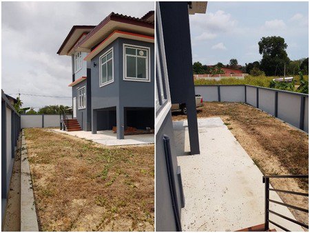 บ้านเดี่ยว-2-ชั้นครึ่งพร้อมที่ดิน-ใกล้สนามบินอู่ตะเภาและมอเตอร์เวย์-มือ-1-พร้อมอยู่