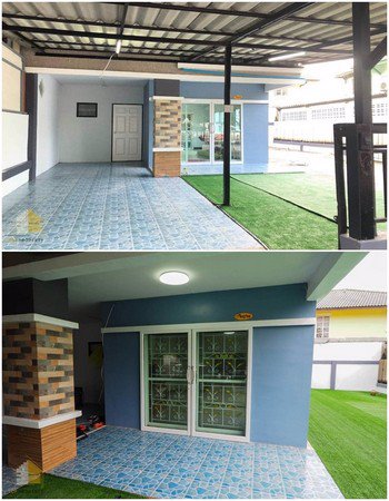 ขายบ้านแฝด-2-ชั้น-โครงการหมู่บ้านพฤกษา-8-ศาลายา-ติดถนนเมนอยู่อาศัยดี-ค้าขายได้