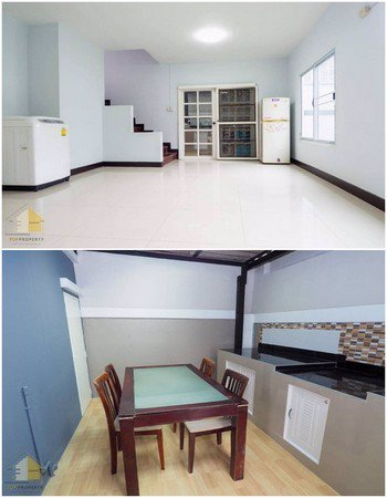 ขายบ้านแฝด-2-ชั้น-โครงการหมู่บ้านพฤกษา-8-ศาลายา-ติดถนนเมนอยู่อาศัยดี-ค้าขายได้