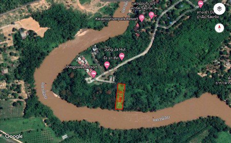 ขายที่ดิน-1-ไร่-ติดแม่น้ำแควน้อย-ตำบลลุ่มสุ่ม-อำเภอไทรโยค-จังหวัดกาญจนบุรี