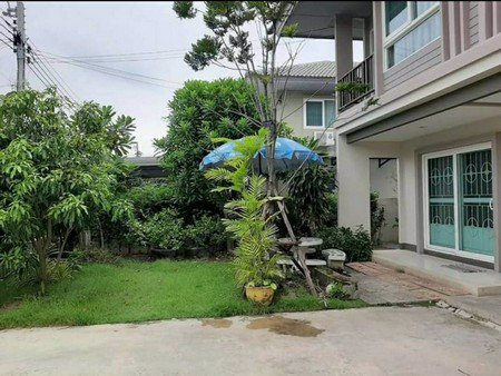 ด่วน-บ้านให้เช่า-บ้านเดี่ยว-ม-คณาสิริ-ซวัดพระเงิน-พื้นที่หน้าบ้านกว้าง-จอดรถ-4-คัน