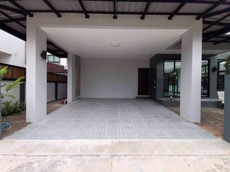 บ้านเดี่ยว2ชั้น-หลังมุม-โครงการบ้านสราญ-อยู่กลางเมือง-แม่กลอง