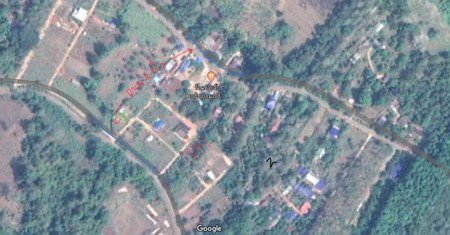 ขายที่ดินเปล่า-อ-ทองผาภูมิ-มีถนนตัดผ่าน-วิวภูเขา