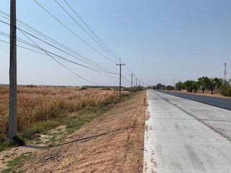 ขายที่ดินเปล่าติดถนนมิตรภาพโคราช-ที่สวยทำเลดี