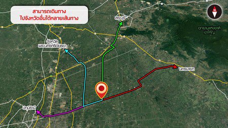 ขายที่ดินเปล่า-5-ไร่-ติดถนนคลอง10-ห่างถนน-รังสิต-นครนายก-850-เมตร