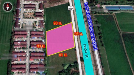 ขายที่ดินเปล่า-5-ไร่-ติดถนนคลอง10-ห่างถนน-รังสิต-นครนายก-850-เมตร