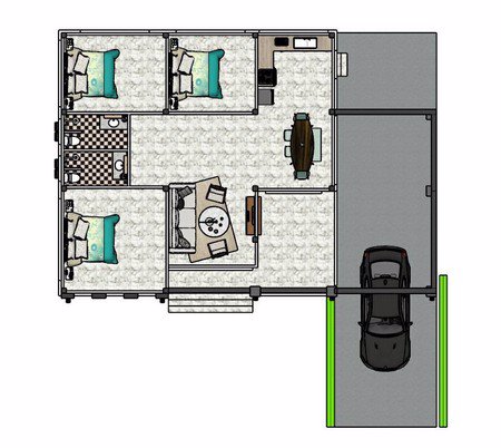 เปิดจอง-บ้านเดี่ยวชั้นเดียว-บ้านขวัญเมือง-โครงการ-1-เฟส-1-นิคมเหมราช-สระบุรี